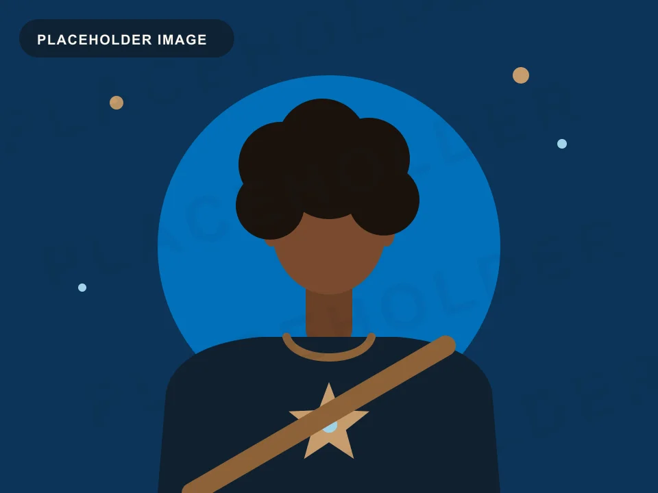 Placeholder illustration: a musician wearing a tour tee